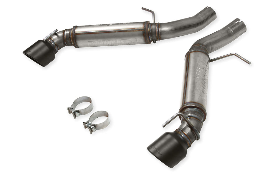 Flowmaster FlowFX 717828 Axle-Back Exhaust Kit 3 Inch 409 Stainless Steel 4.5 Black Ceramic Coated 304 Stainless Steel Tips Compatible with 2016-2024 Chevy Camaro SS 6.2L