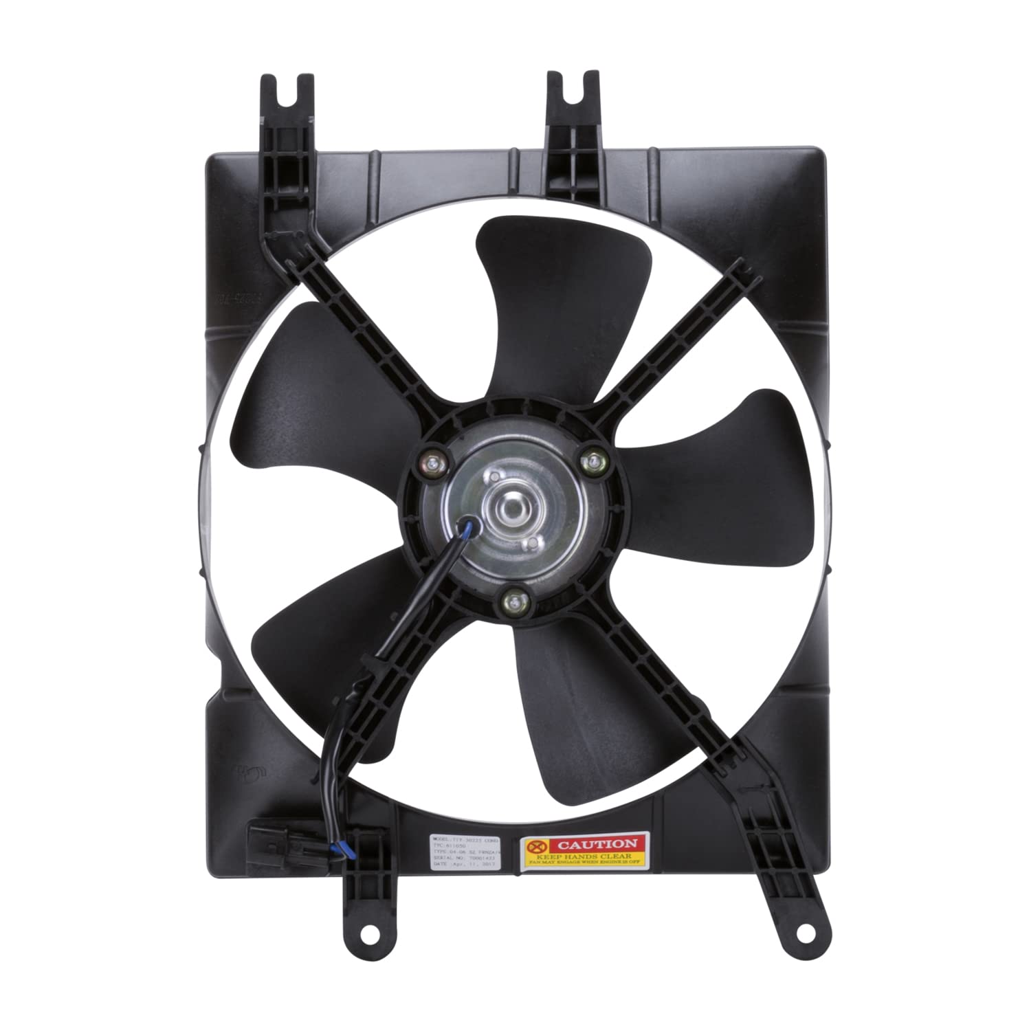 Suzuki TYC 611050 Replacement Condenser Cooling Fan Assembly