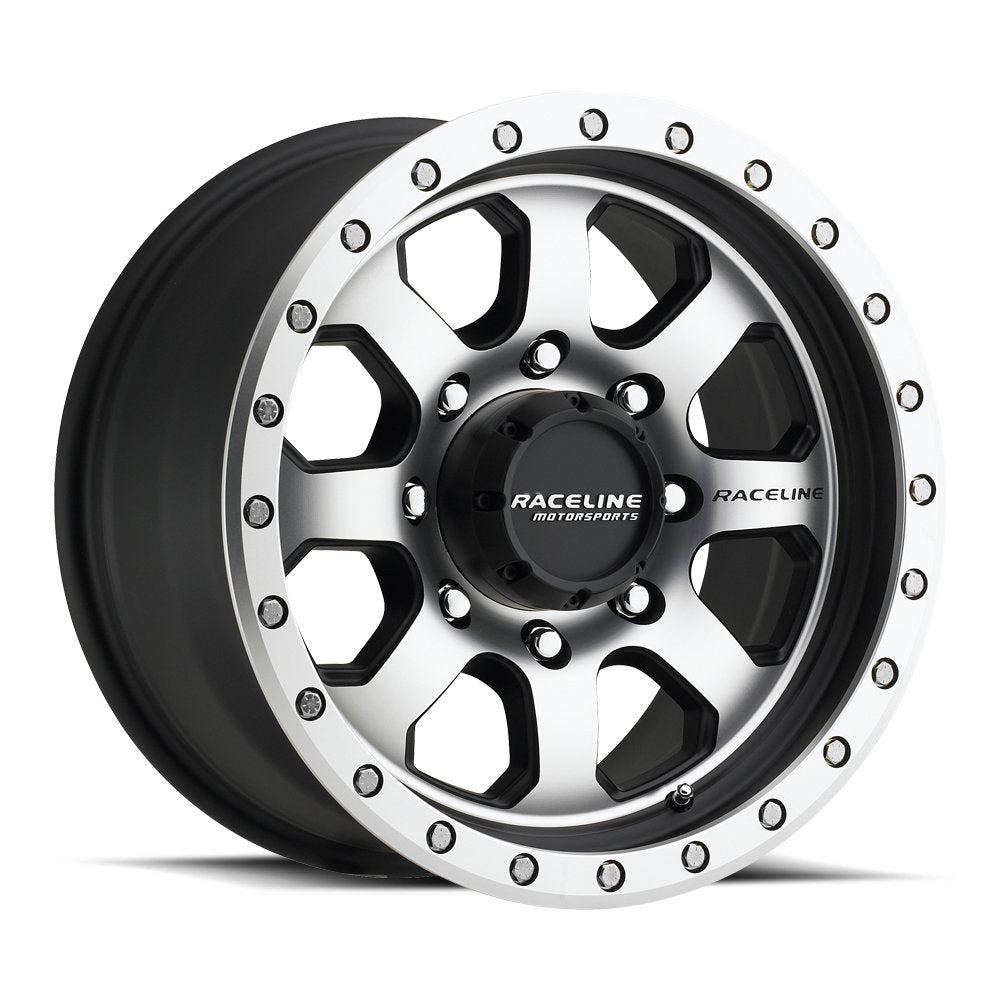 929M Raceline SL Avenger Black Machine 17x9 6x139.7-12 P/N: 929M-79060-12