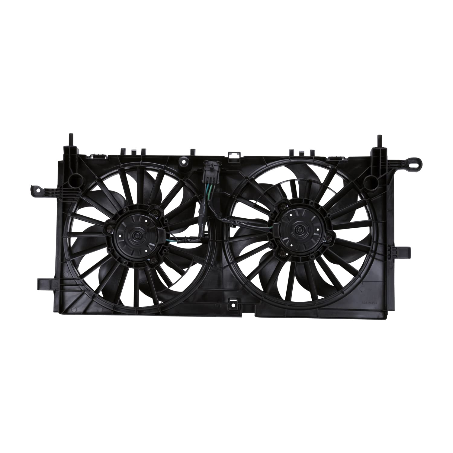 TYC Genuine Radiator & Condenser Fan Assembly - 622340