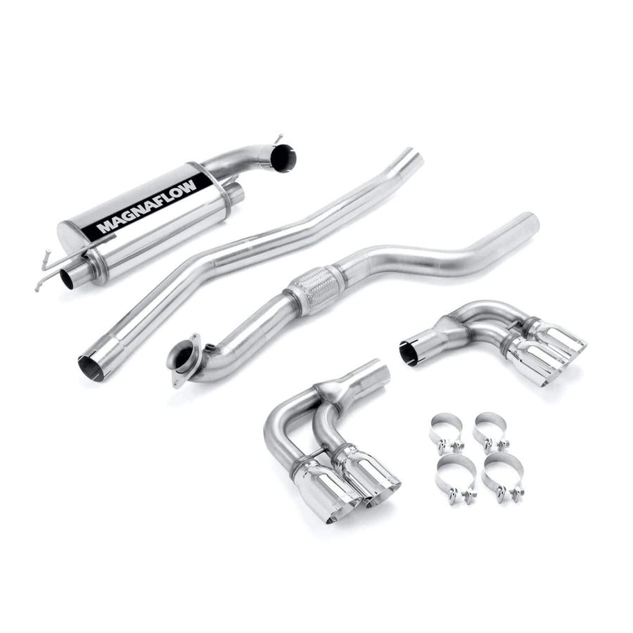 Performance MagnaFlow Exhaust System 16761: Cat-Back, Street Series, Compatible with 2007-2009 Saturn Sky