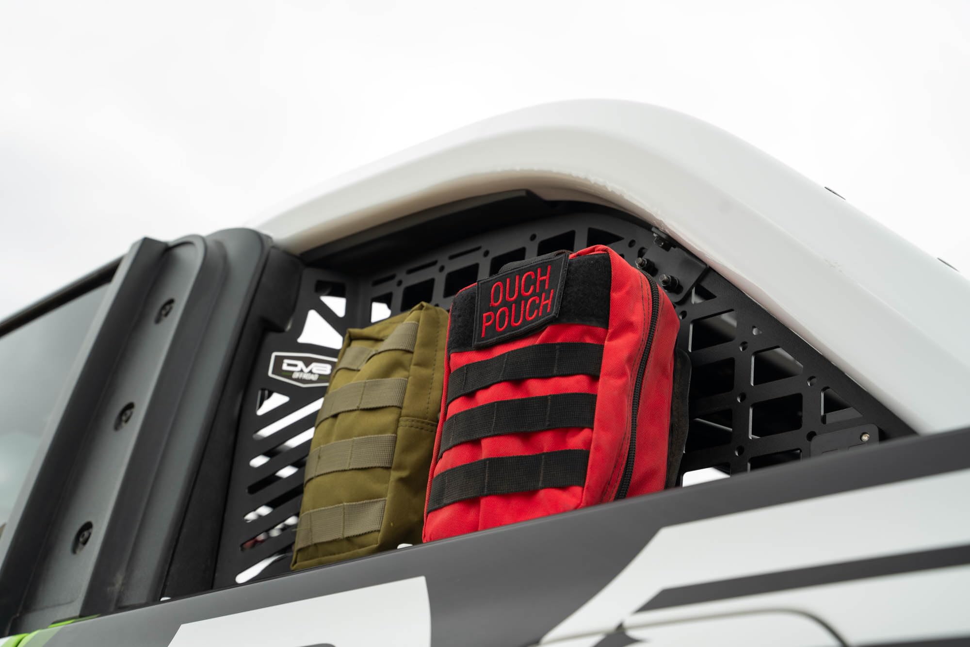 Rear Window Molle Panels DV8 Offroad for 2021-2025 Ford Bronco | Versatile Mounting Solutions | Molle Design | M6 Slots for Carriage Bolts | Mounts Gear on Both Sides of The Panels