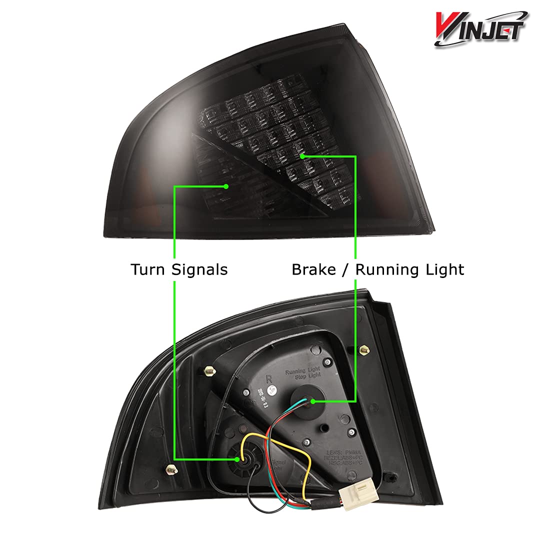 Street Series Winjet for [2000 2001 2002 2003 Nissan Sentra] LED Tail lights