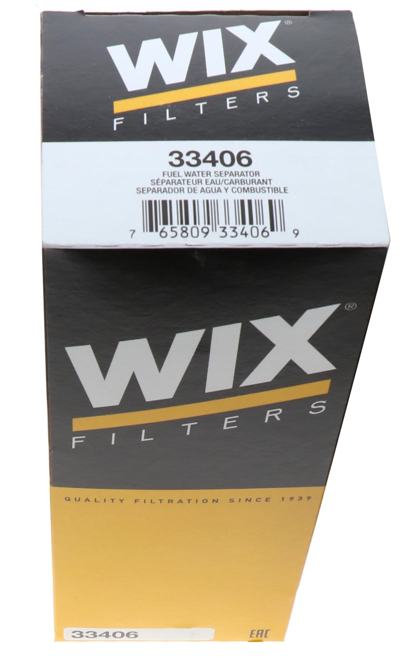 WIX Filters - Heavy Duty 33406 Spin On Fuel Water Separator, Pack of 1