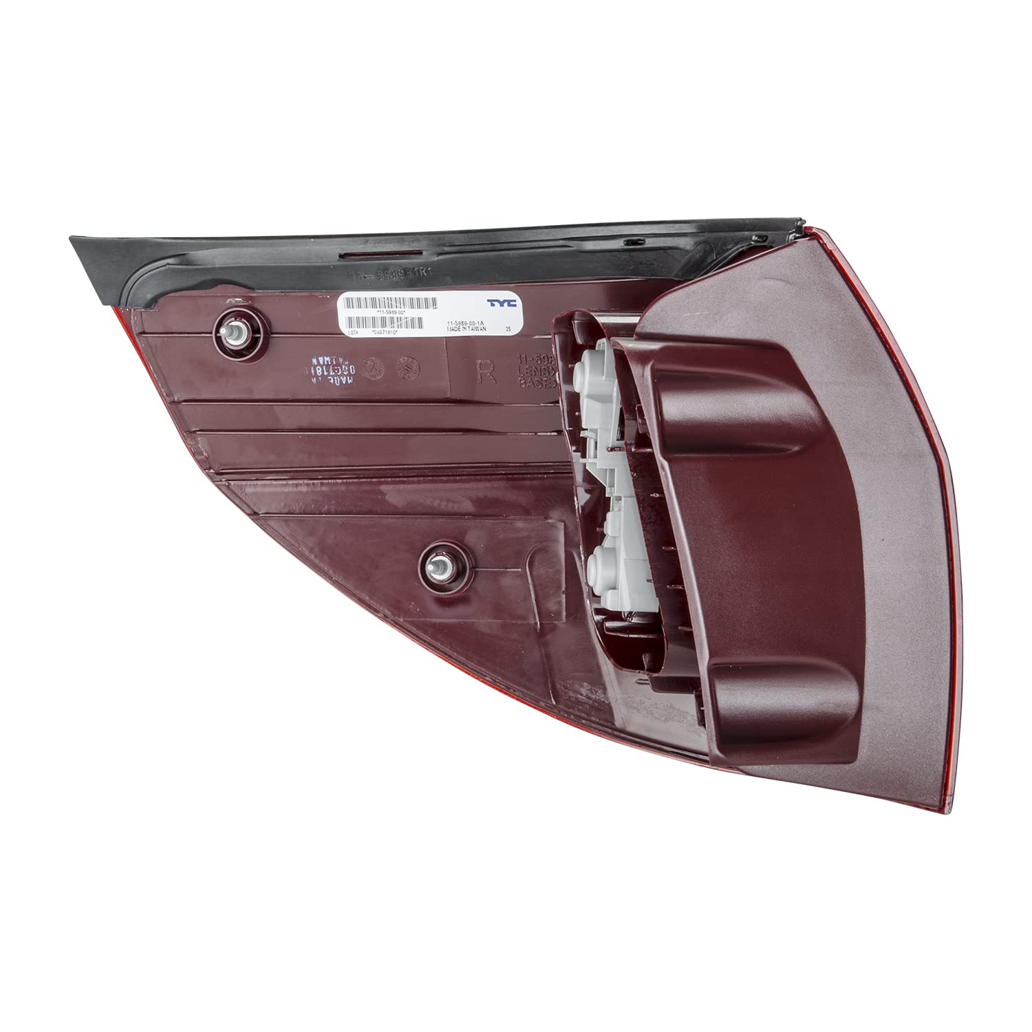 Right TYC Tail Light Assembly Compatible with 2004-2005 Toyota Sienna