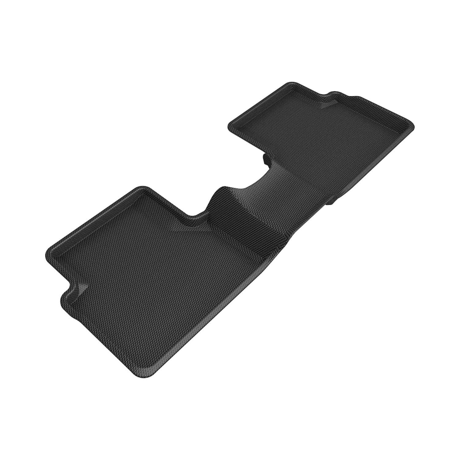Kagu 3D MAXpider Custom Fit Floor Mat (Black) Compatible with Ford Maverick Gasoline 2022-2026 - Second Row