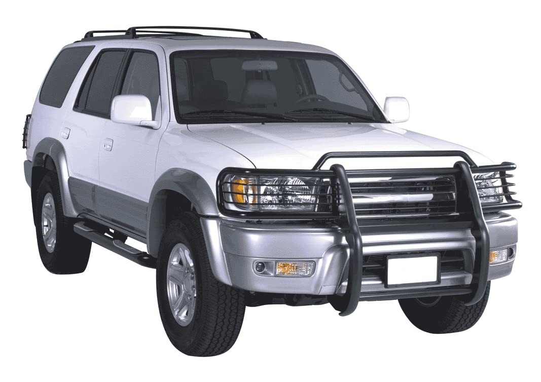 Bumper Guard Black Horse Grille brush Modular Black Compatible with 1999-2002 Toyota 4Runner-17TN23MA