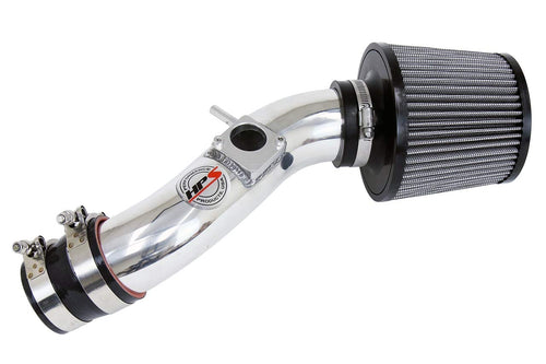 HPS Performance Shortram Polish Air Intake Kit Cool Ram Compatible for 2003-2004 Pontiac Vibe 1.8L Toyota Corolla 1.8L Matrix 1.8L 1ZZ-FE, 827-513P