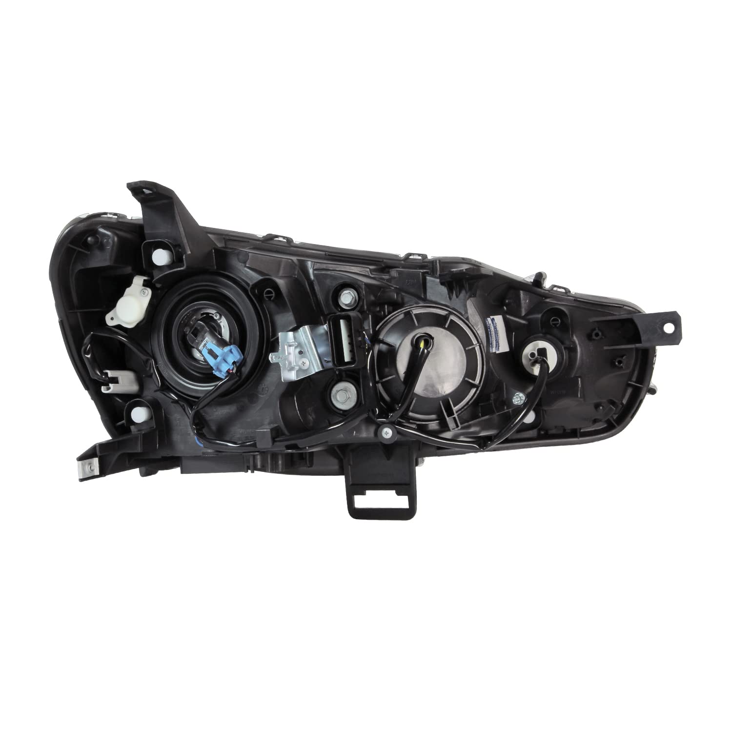 Left TYC Headlight Assembly Compatible with 2009-2015 Mitsubishi Lancer