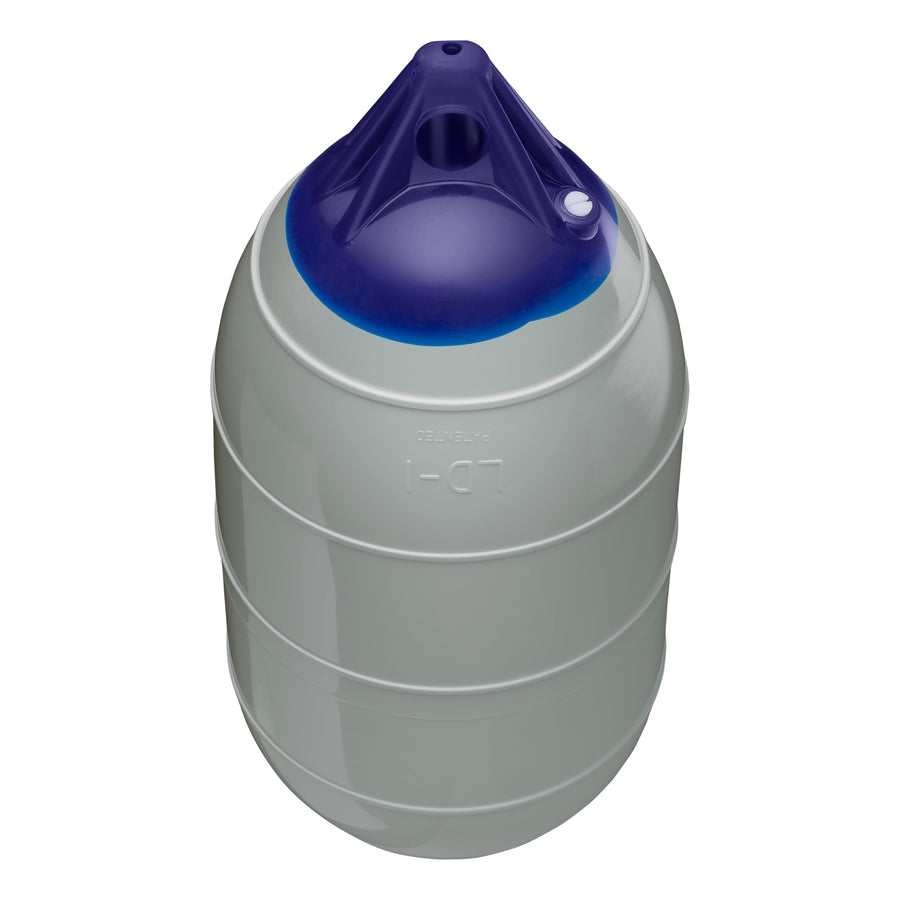 Polyform Low Drag Buoy LD-1 Standard Blue Ropehold - Grey Series