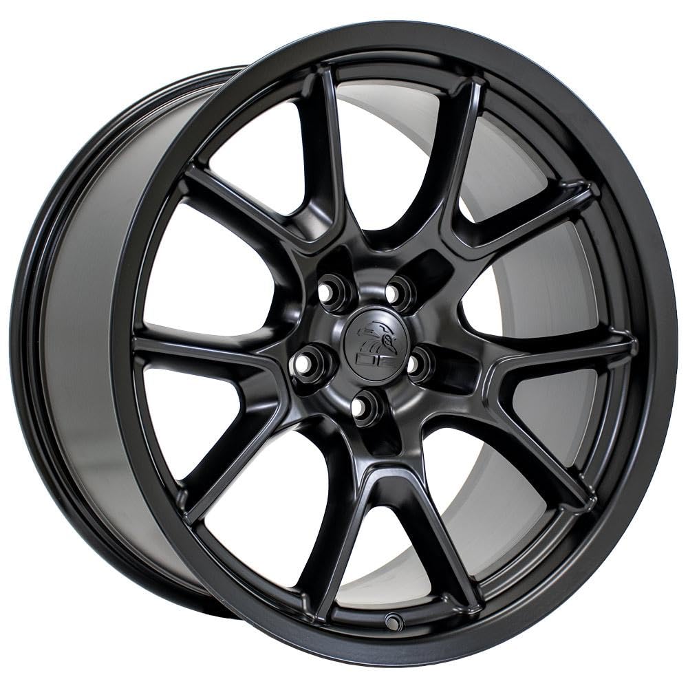 20" Replica Wheel Dg21 OE Wheels Fits Dodge Challenger 20X10 Satin Black Wheel