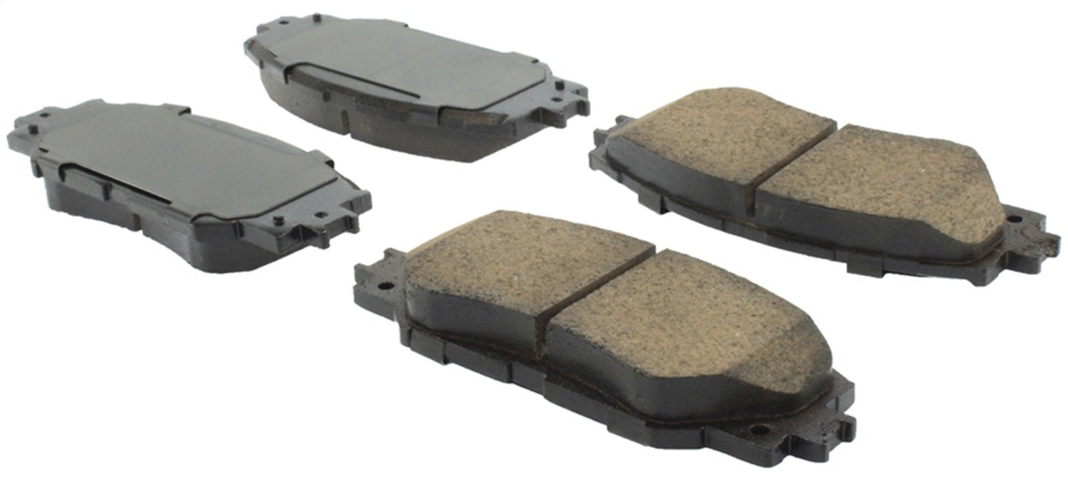 Front StopTech 308.12100 Brake Pads with Shims and Hardware Street