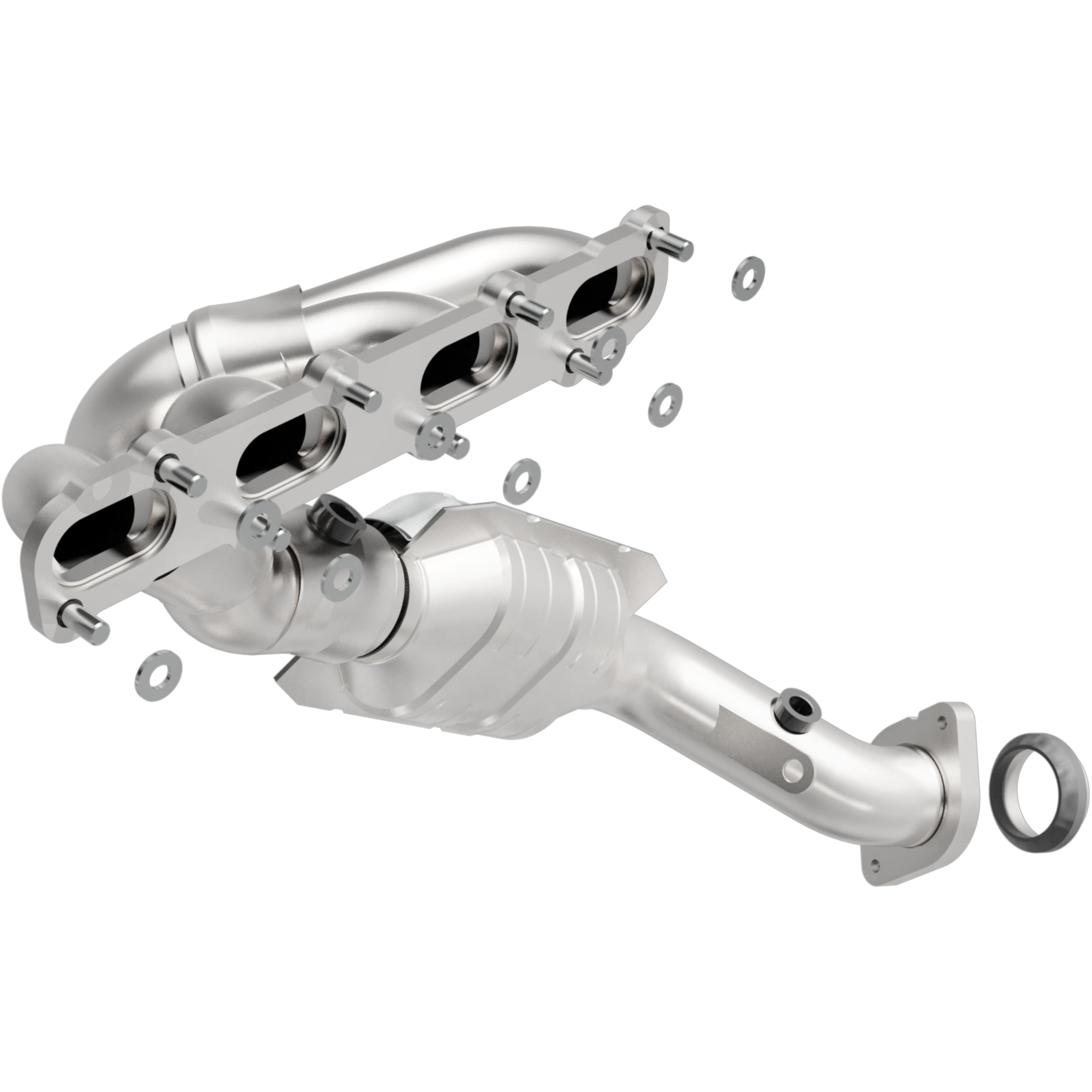 Large MagnaFlow Stainless Steel Direct Fit Catalytic Converter 51571
