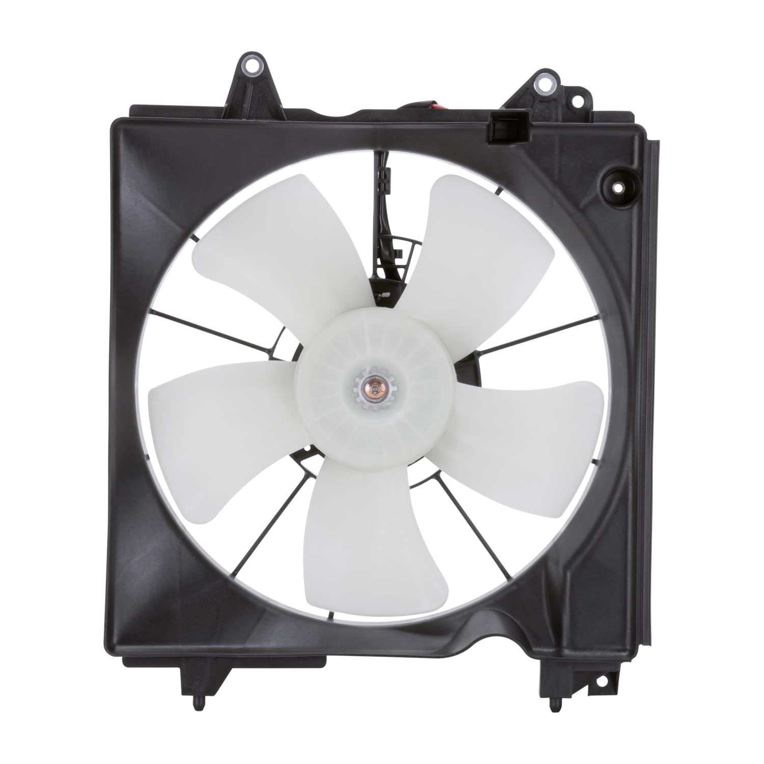 Replacement TYC 601350 Cooling Fan Assembly Compatible with Honda Civic, Black