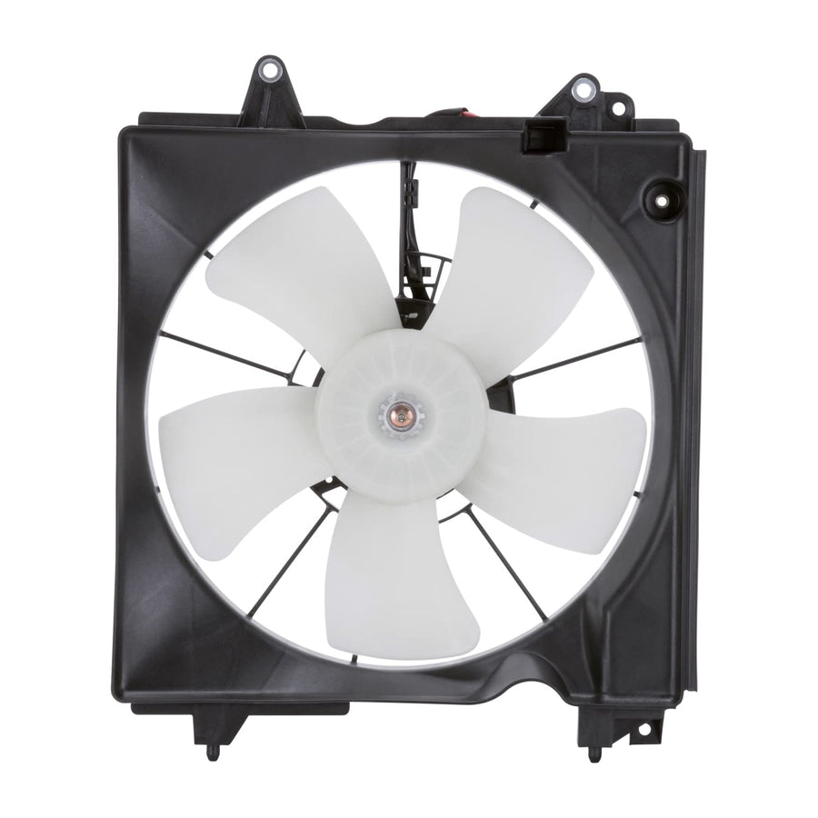 Replacement TYC 601350 Cooling Fan Assembly Compatible with Honda Civic, Black