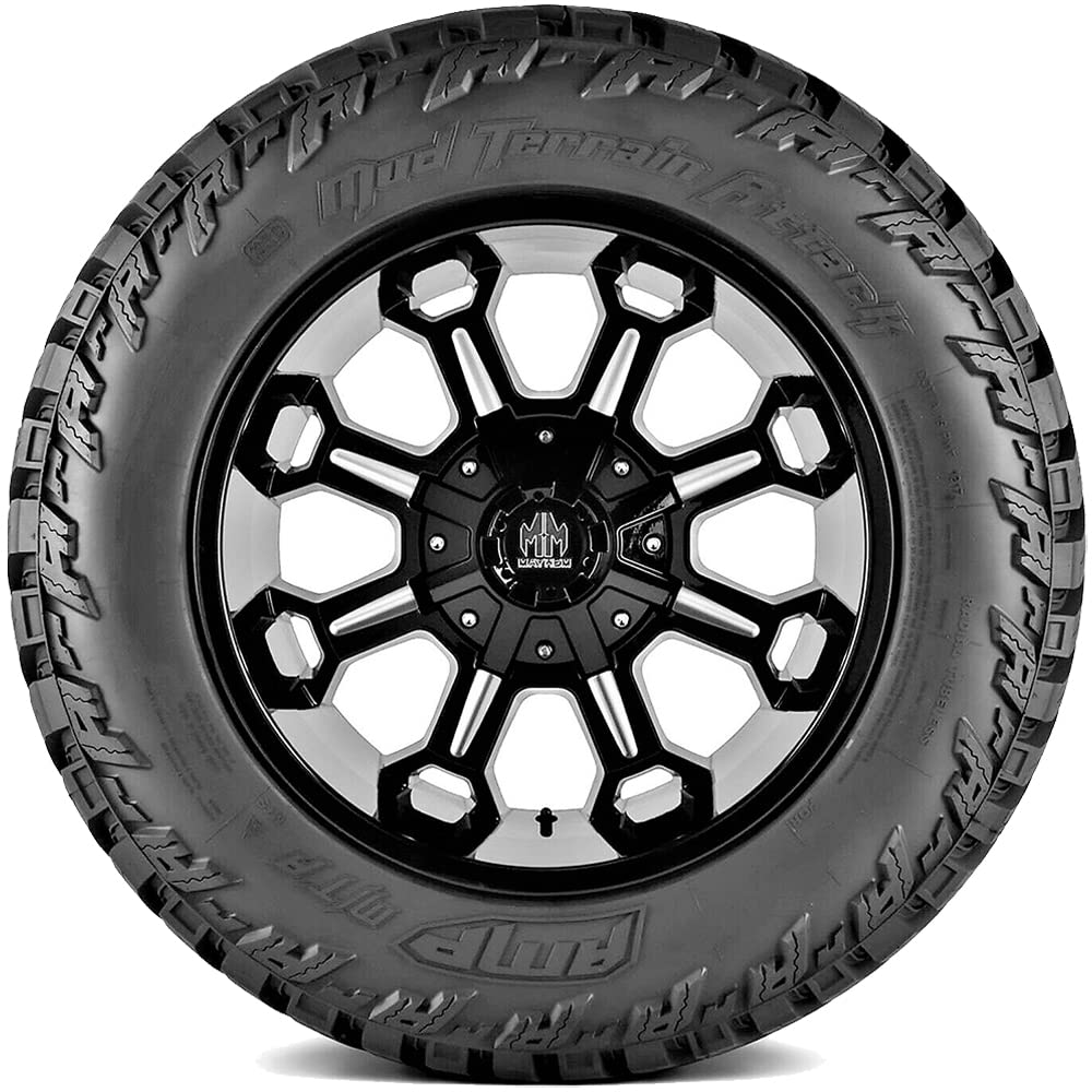 Amp Tires 33x13.50R26LT Terrain Attack M/T 116Q Load Range F Black Wall Tire 33-135026AMP/CM2F