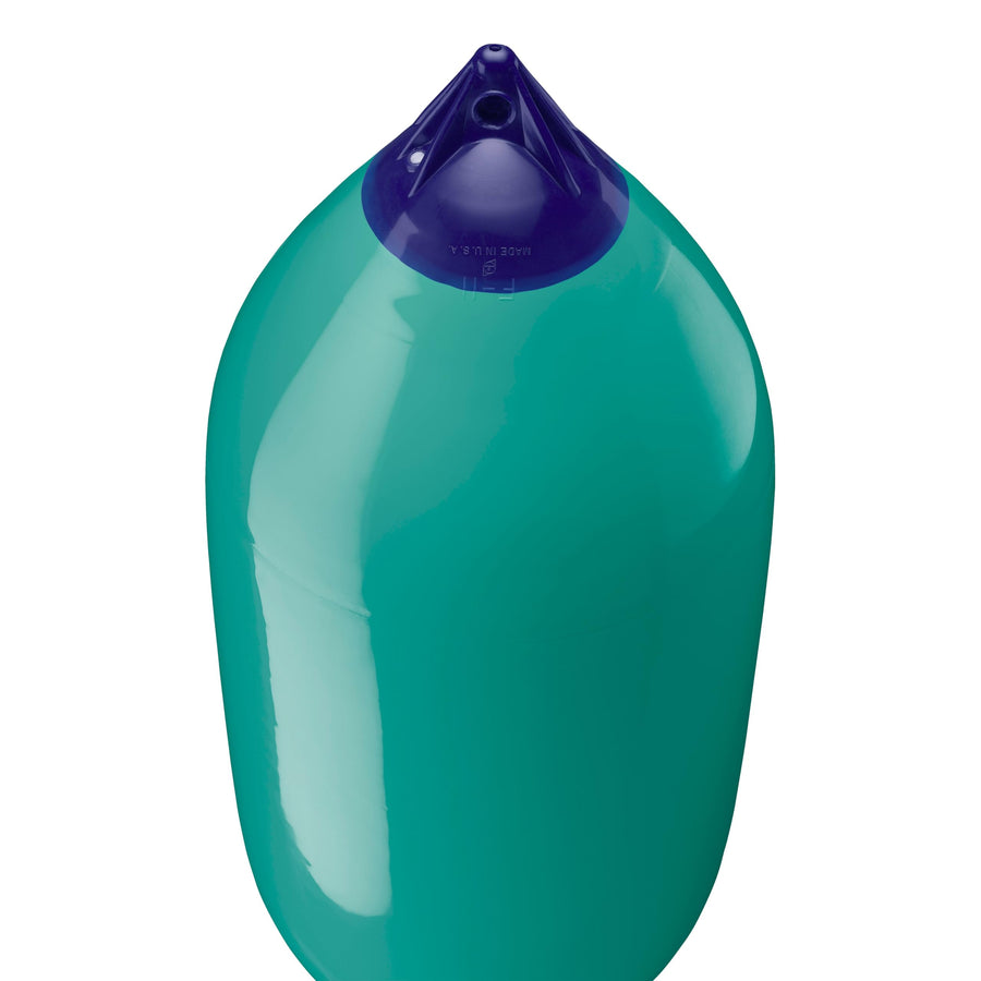 F-11 Standard Polyform Boat Fender Blue Ropehold - Teal
