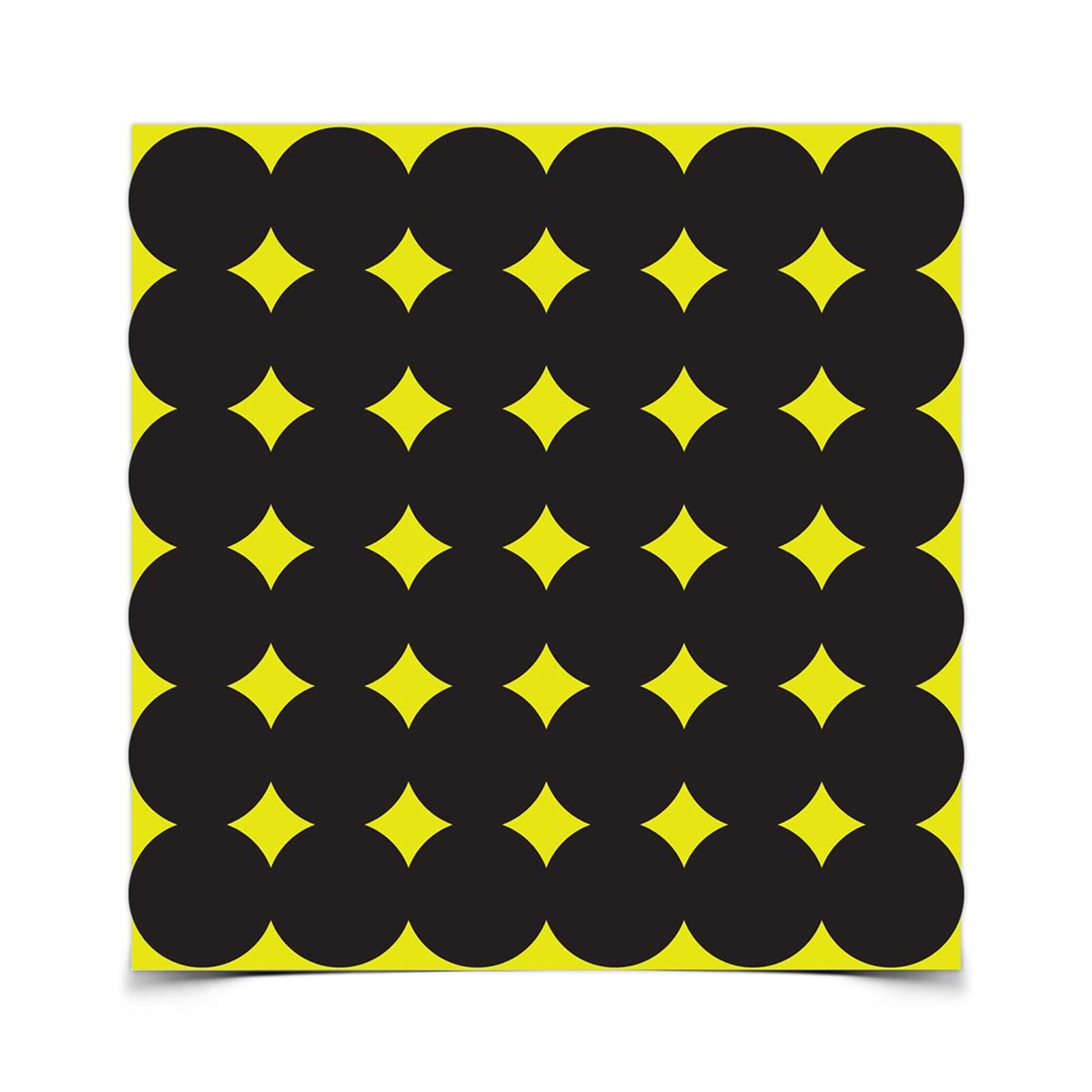 Shoot-N-C BIRCHWOOD CASEY 1" Black Repair Pasters for Shooting Targets - Highly Visible Instant Feedback Self-Adhesive Reactive Targets for Indoor & Outdoor Shooting - 432 Targets