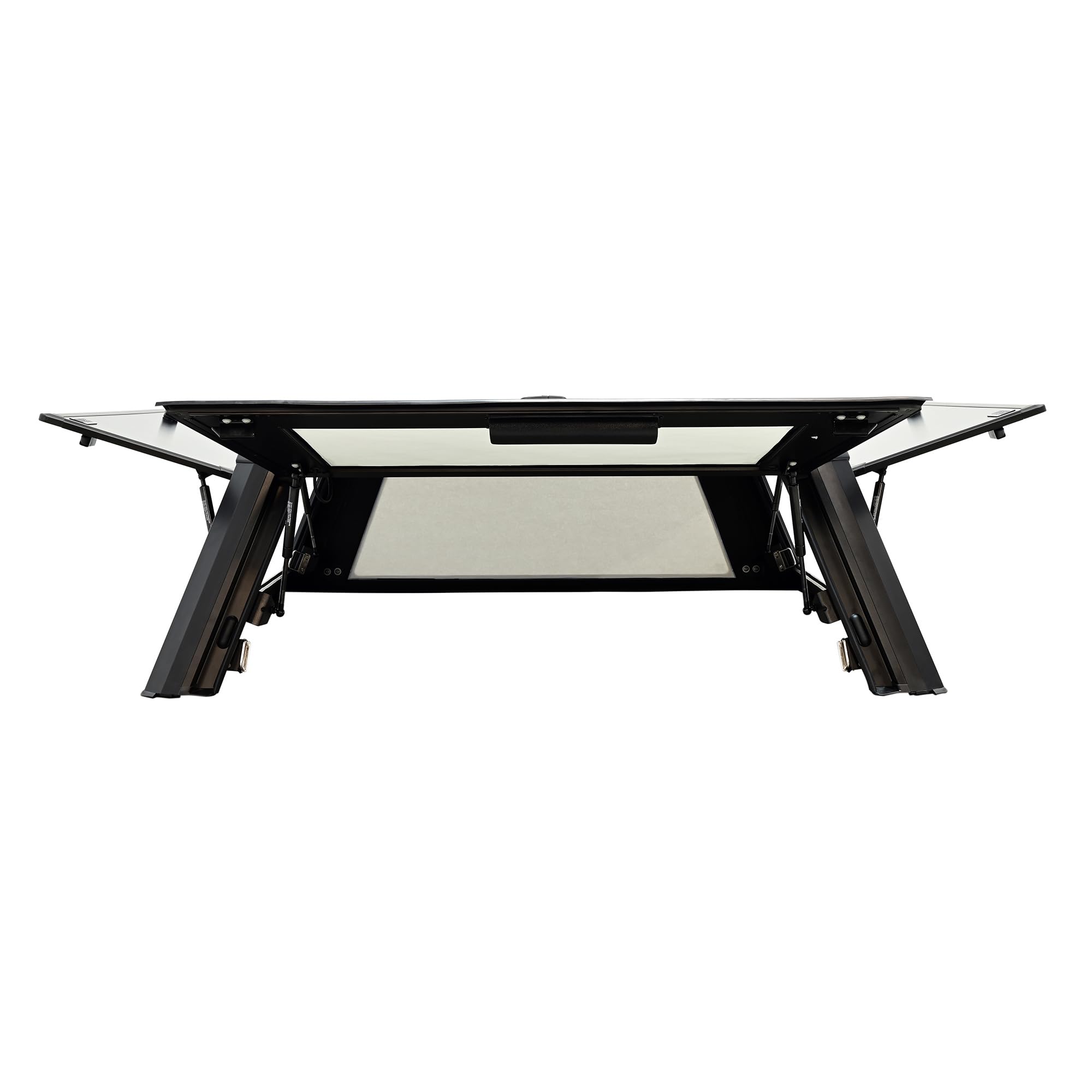 Westin 16-15505 Truck Cap EXP with Solid Front Glass fits 2023-2026 Frontier 6'1" Bed Matte Black
