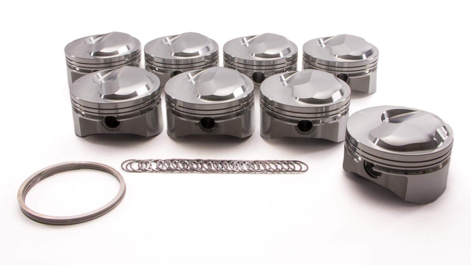 4.600 Bore Sportsman Racing Products SRP (152157) Domed Piston Set for Big Block Chevy