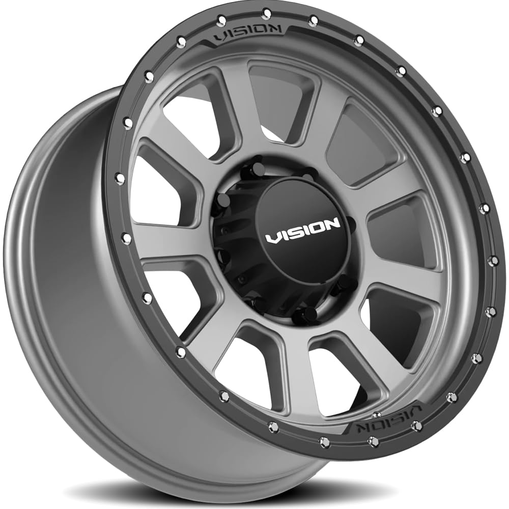 350 Ojos Vision 20x9 8x170 +12mm Gunmetal Wheel Rim 20" Inch
