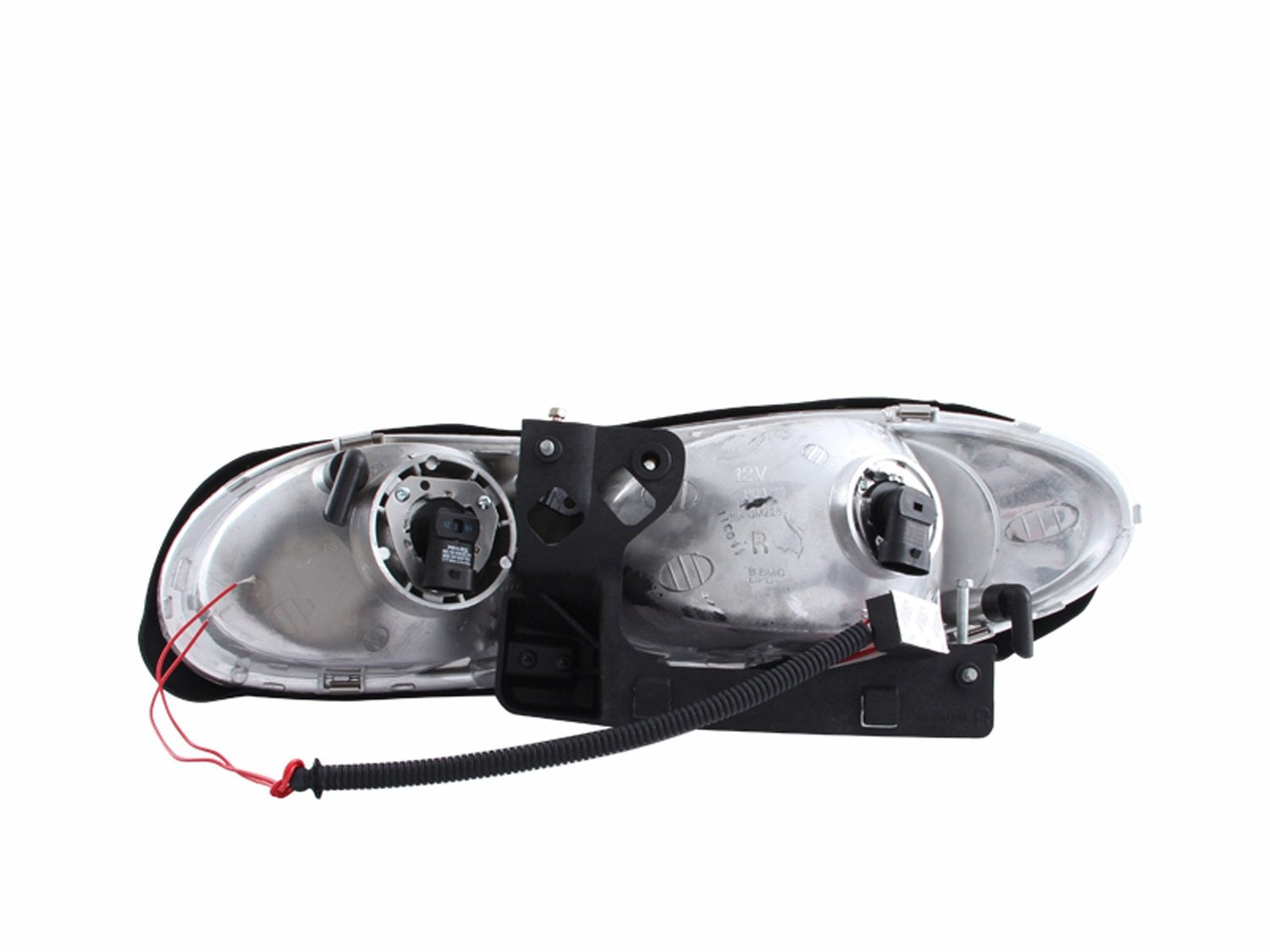 Chevrolet Camaro Anzo USA 121024 with Halo Black Headlight Assembly - (Sold in Pairs)