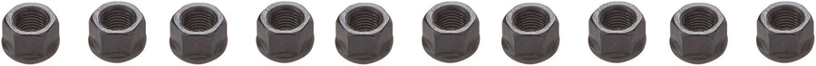 ARP 200-8634 Hex Nuts, Steel With Black Oxide Finish, Package Of 10 With 24 Thread Size And 42802 Socket Size - 42994