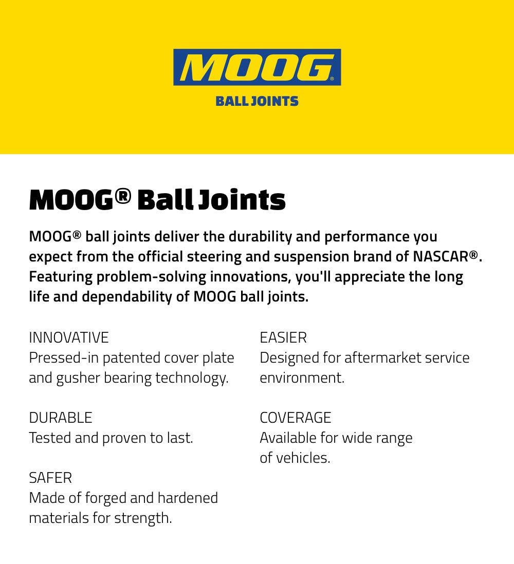 Front Lower Suspension Ball Joint MOOG K6693 for Chevrolet Silverado 2500 HD