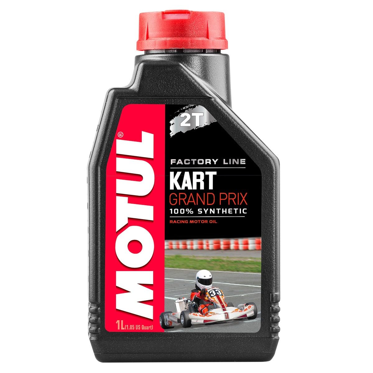2t100% Synthetic Motul Kart Grand Prix 1-Liter