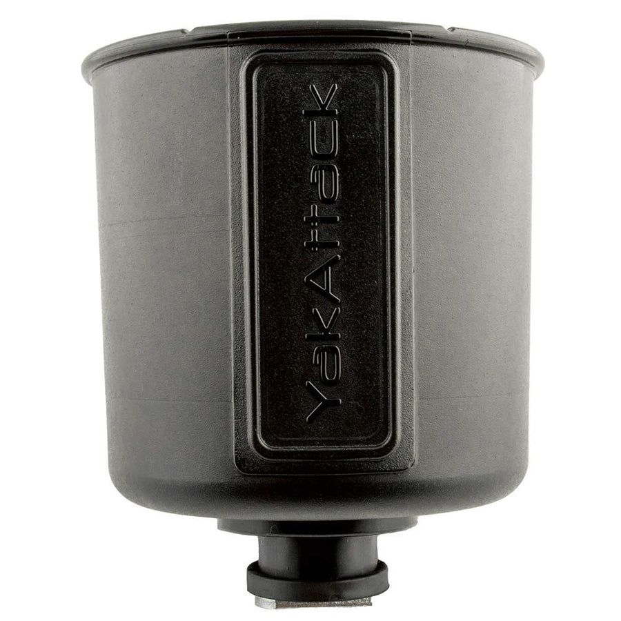 MultiMount YakAttack Black Cup Holder | Track Mount Drink Holder for Kayaks & Boats | Compatible with GearTrac & MightyMount | Secure & Versatile | Made in The USA