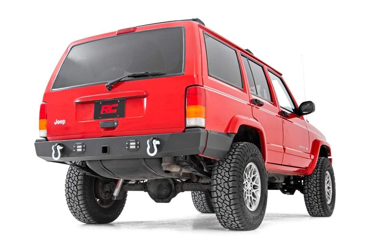 Rough Country Lower Rear Quarter Panel Armor for 97-01 Jeep Cherokee XJ - 10571