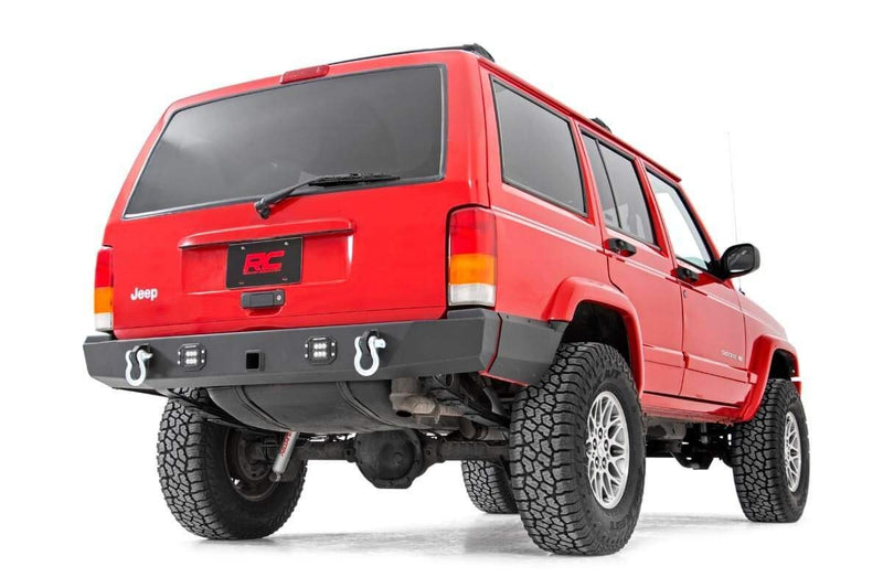 Rough Country Lower Rear Quarter Panel Armor for 97-01 Jeep Cherokee XJ - 10571