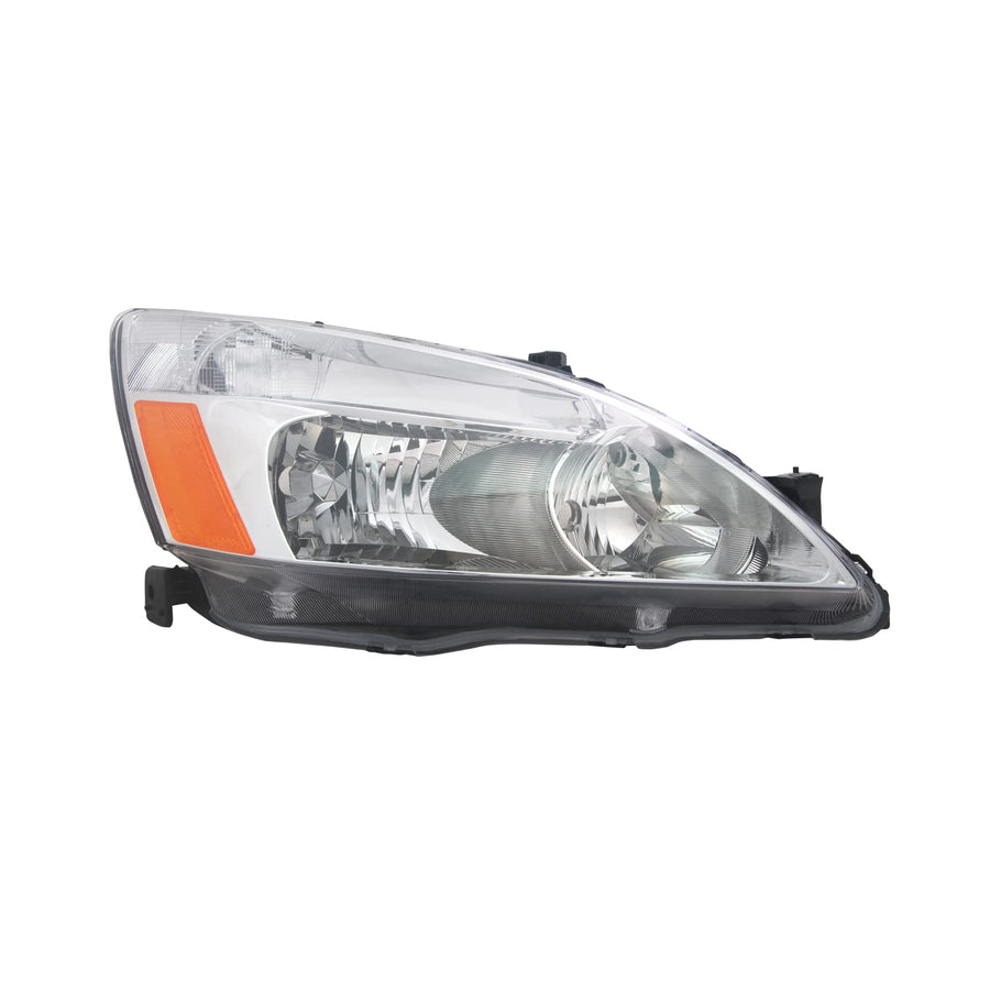 Right TYC Headlight Assembly Compatible with 2003-2007 Honda Accord