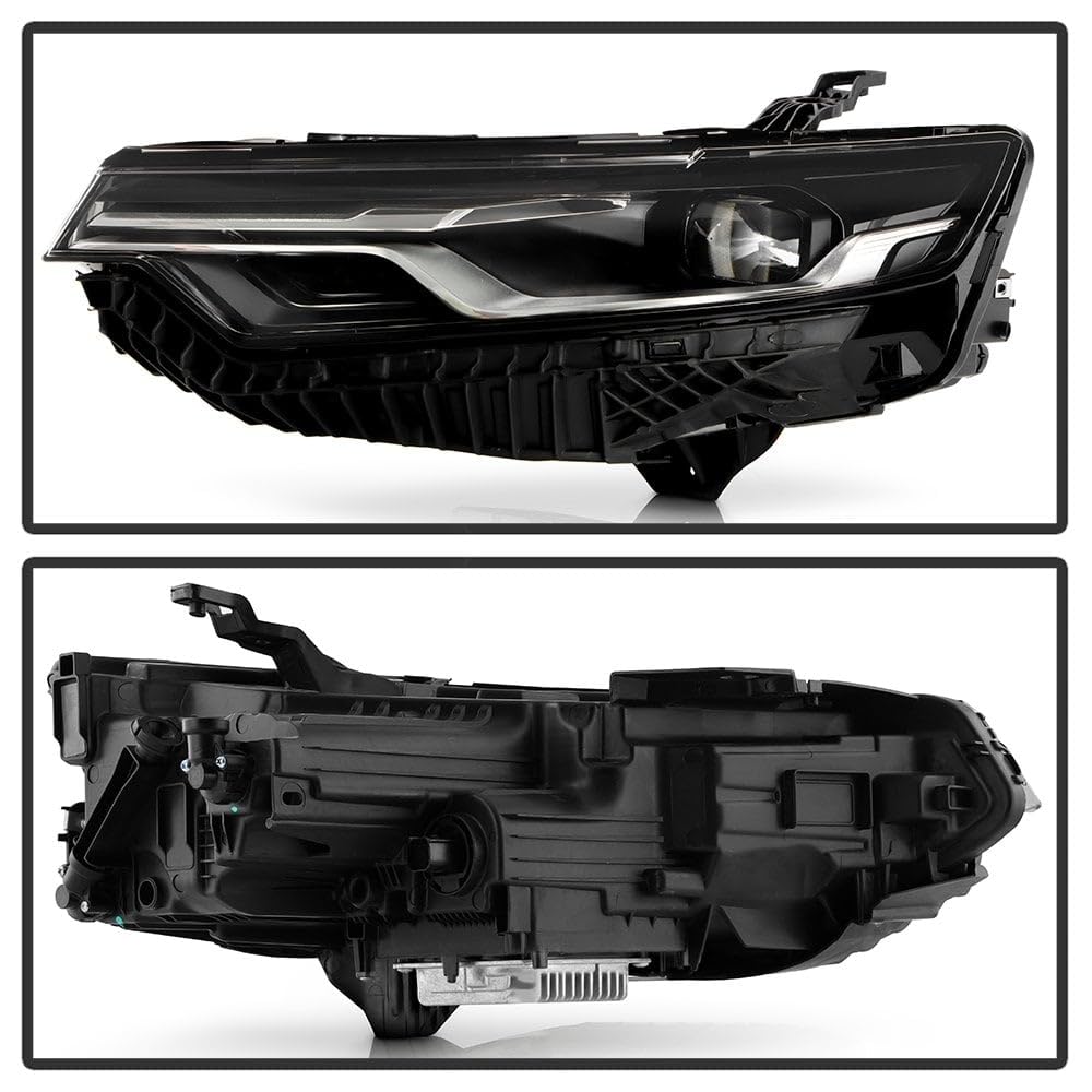 Cadillac XT6 Spyder (POE) 20-23 Full LED Single Projector Headlight w/o Super Cruise - OE Left Base