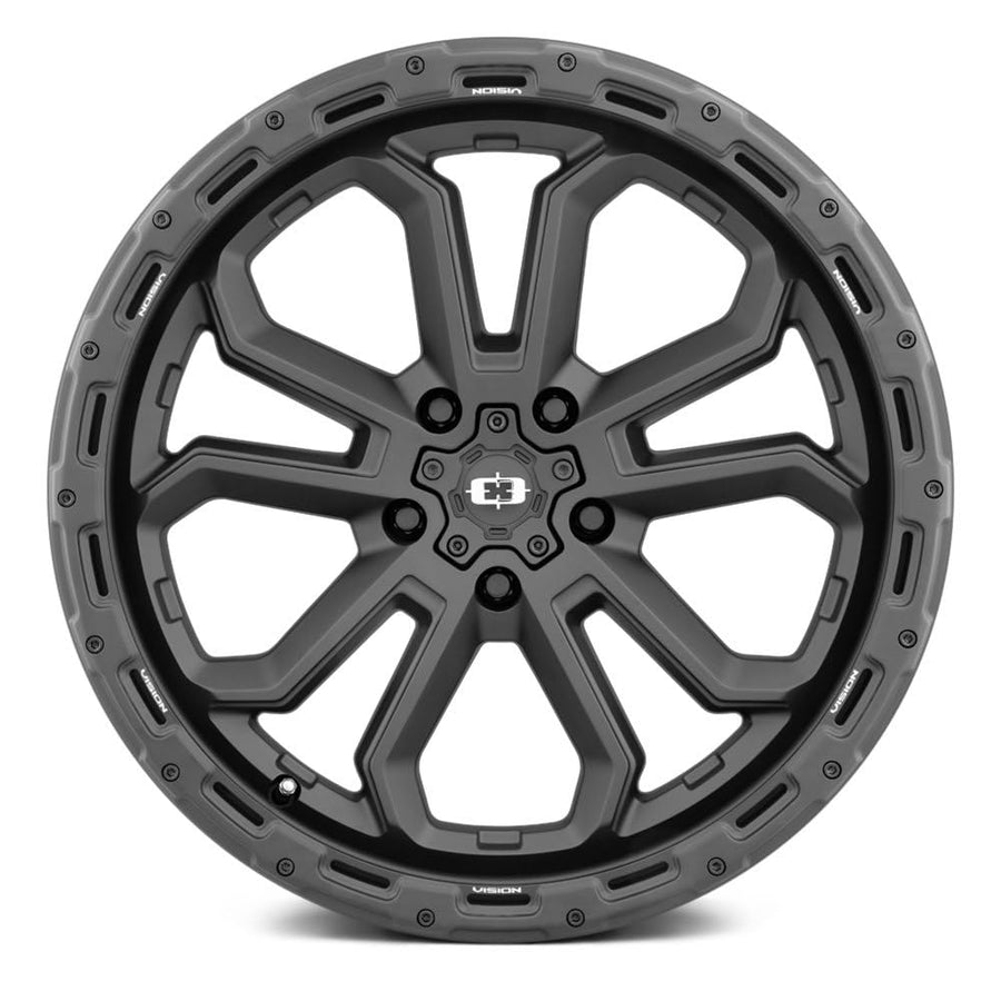 405 Korupt Vision 17x9 5x4.5" +12mm Satin Black Wheel Rim 17" Inch