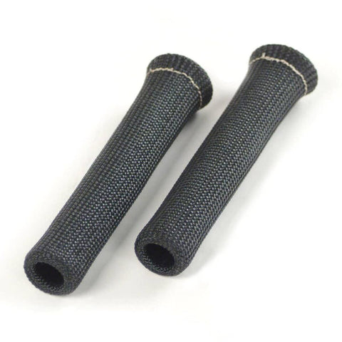Protect-A-Boots Design Engineering Black 6" Spark Plug Boot Protector Sleeves (Pack of 2) – High-Temperature Resistant Sleeves to Protect Spark Plug Boots from Heat and Wear