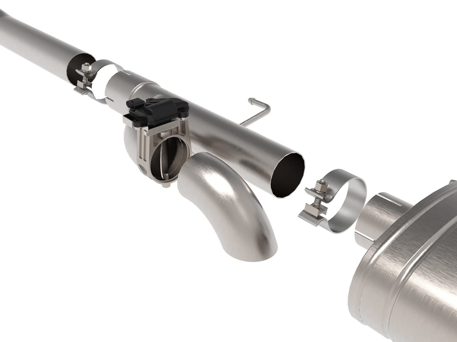 Gemini XV aFe Power 49-33129-B 3 IN 304 Stainless Steel Cat-Back Exhaust System w/Cutout, Black, fits Ford F-150 2021 V6-2.7L (tt)/V6-3.5L (tt)/V8-5.0L