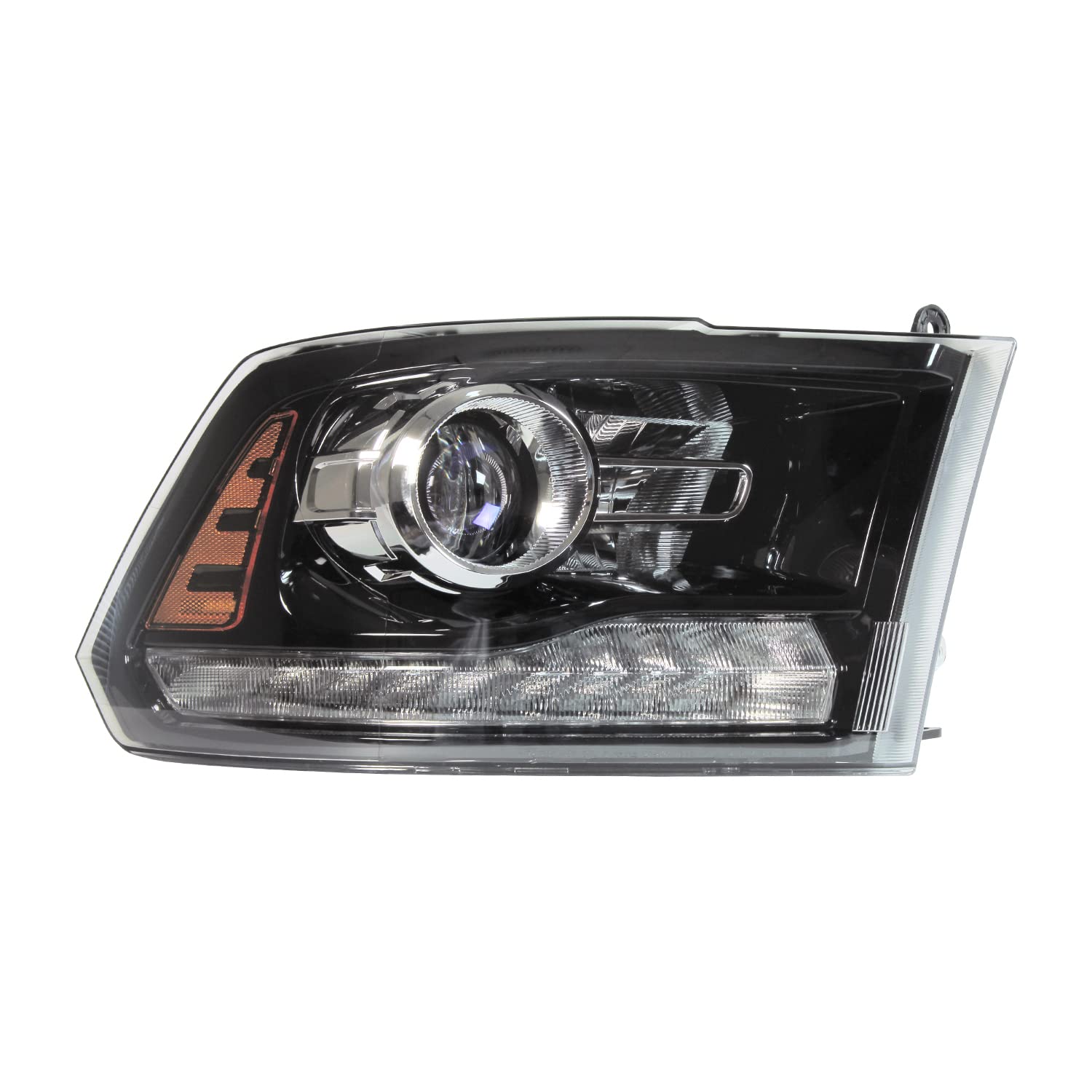Right TYC Headlight Assembly Compatible with 2013-2015 Dodge Ram 1500 Pickup