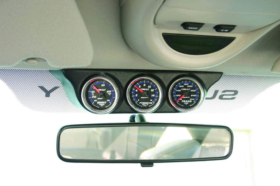 Gauge Works Auto Meter 18017 Triple Overhead Console Pod