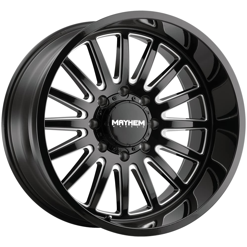 Mayhem WHEEL GROUP 8114-2973BM Utopia 8114 Gloss Black/Milled 20X9 5-127 0mm 71.5mm