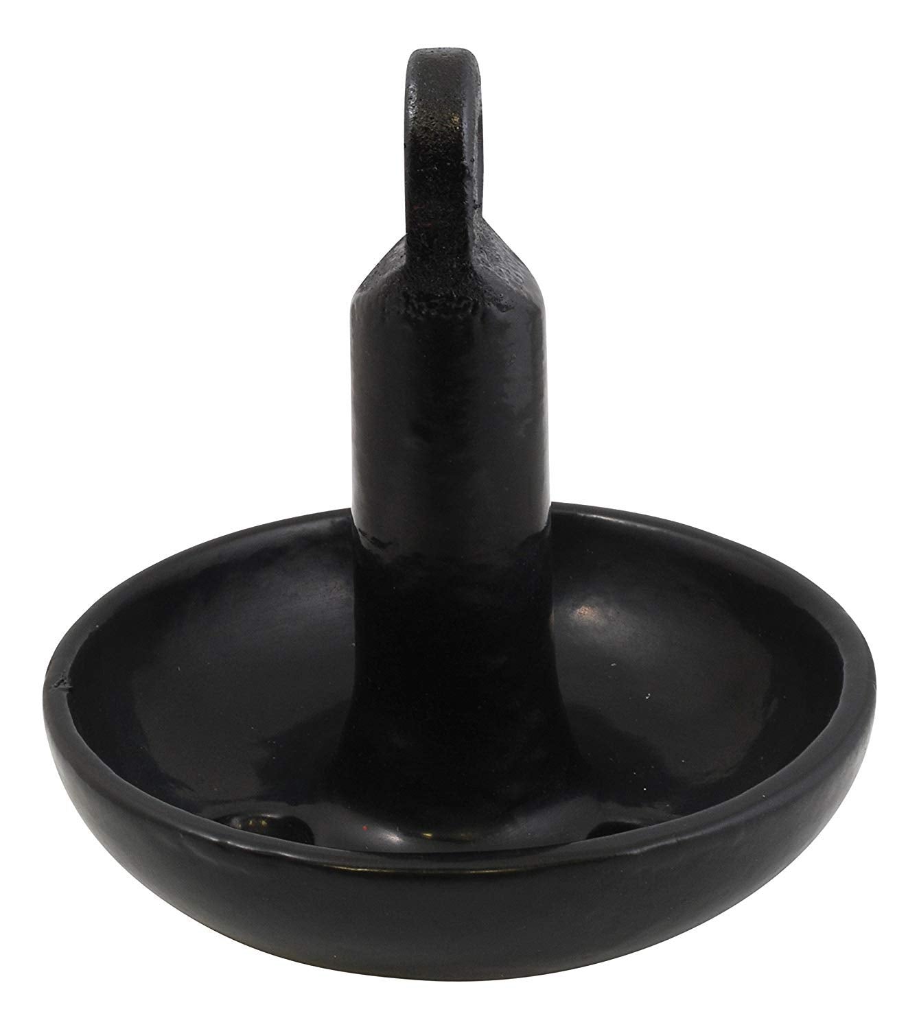 15-Pound Attwood 9943B1 Solid Cast Iron Mushroom Boat Anchor, Black PVC-Coated Finish