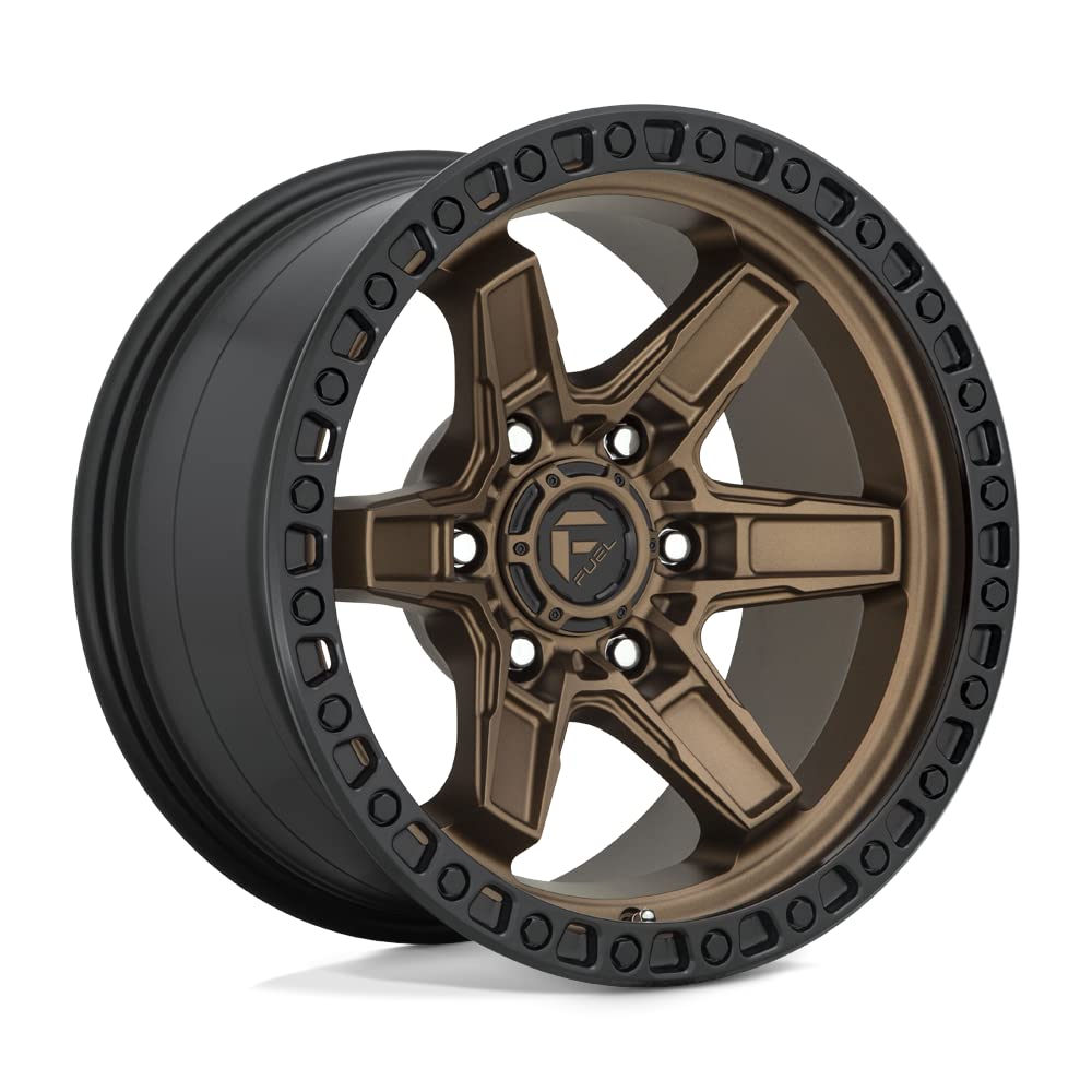 FUEL OFF-ROAD D699 17X9 KICKER, 6X5.5, 4.53, 12mm MATTE BRONZE BLACK BEAD RING - D69917908445