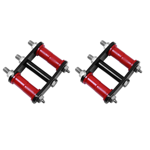 Rugged Ridge | Rear Suspension Leaf Spring Shackle Kit, HD, Greaseable | 18265.12 | Fits 1976-1986 Jeep CJ