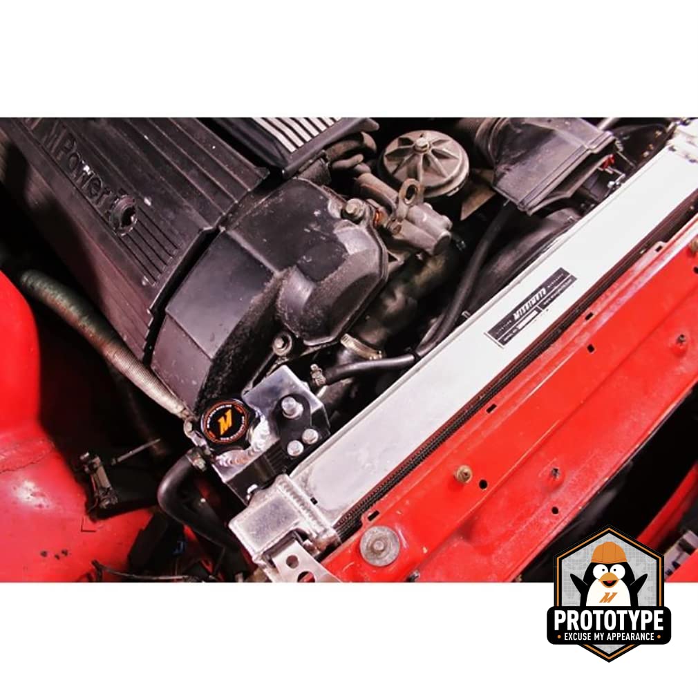 Mishimoto Expansion Tank MMRT-E36-92E Fits BMW E36 3-Series 1992-1999 Silver