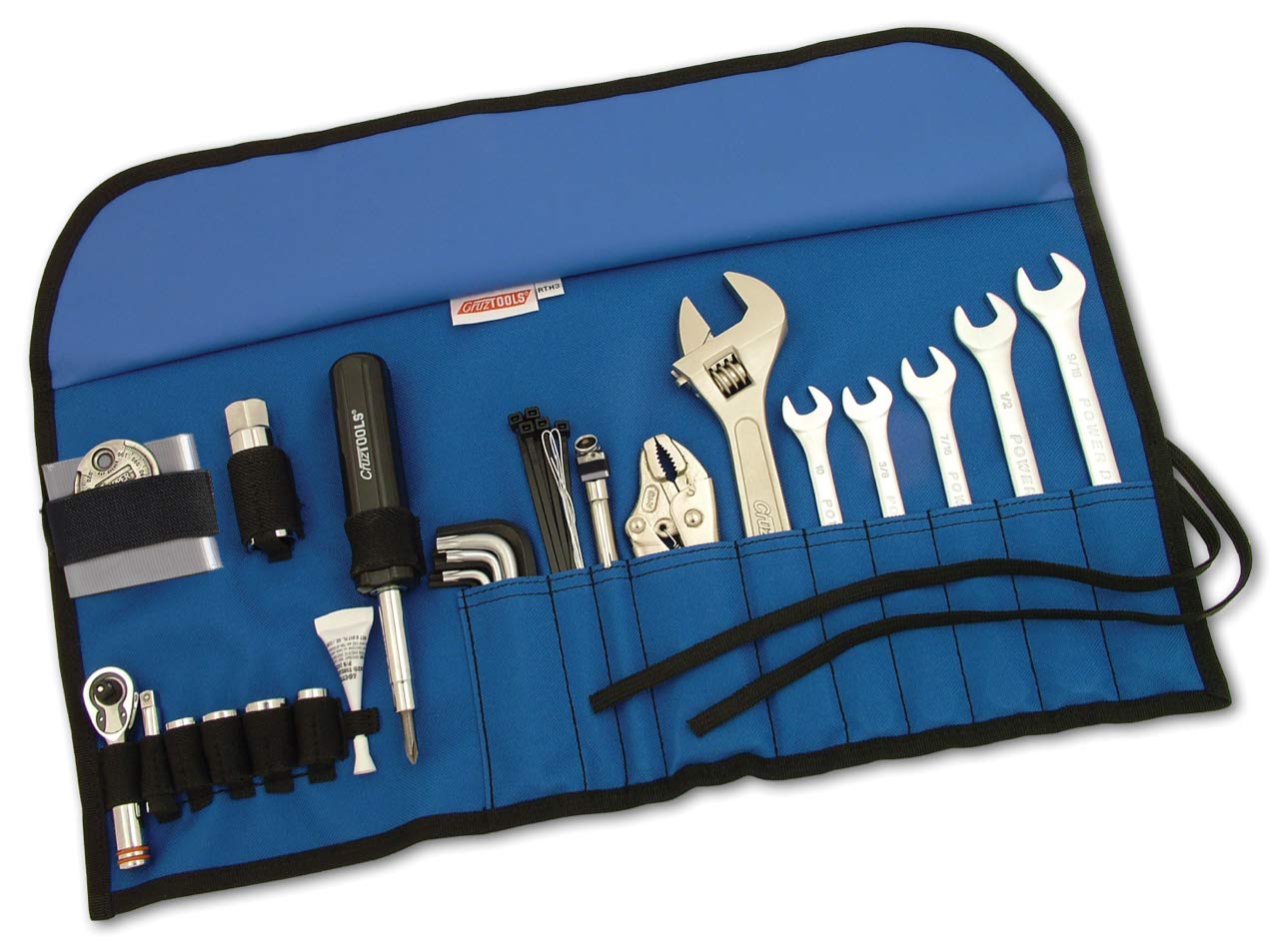 CruzTOOLS RoadTech H3 Tool Kit for Harley-Davidson Motorcycles, black