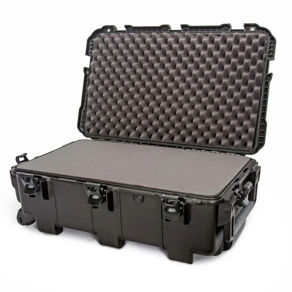 Wheeled Waterproof Hard Case Nanuk 962 with Cube Foam Insert, 31.1x19.5x11.1, Black