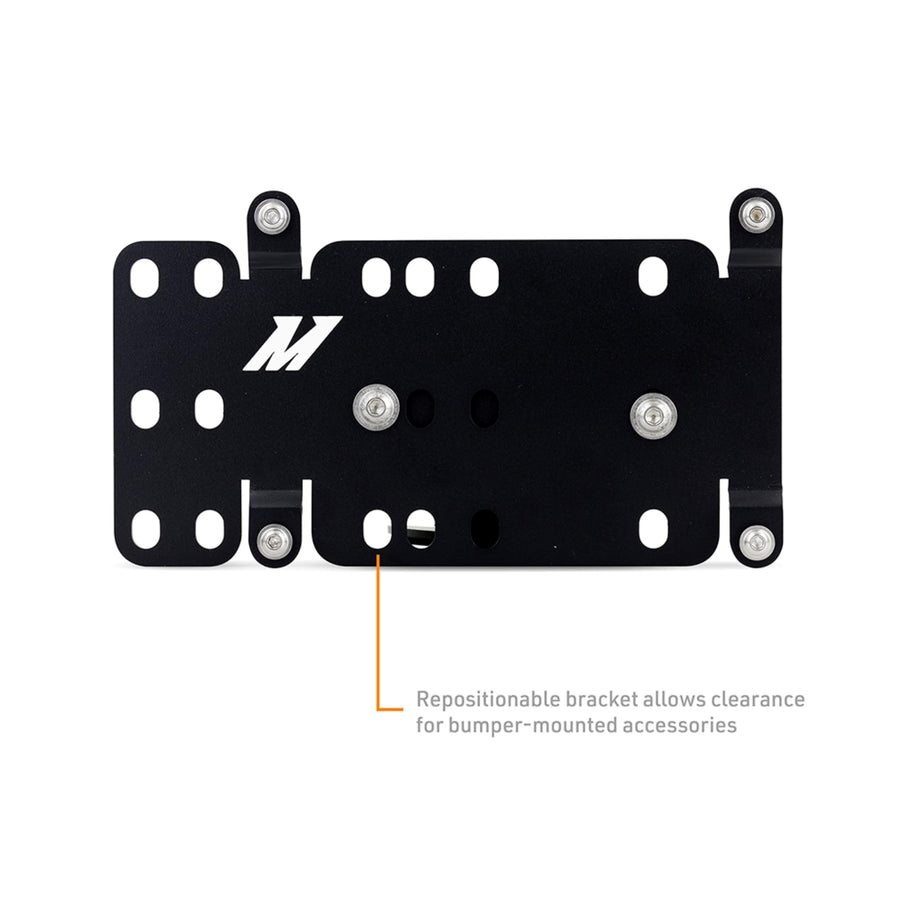Mishimoto License Plate Relocation Bracket MMLP-F2D-11, Compatible with Ford F-250 & F-350, 2011+