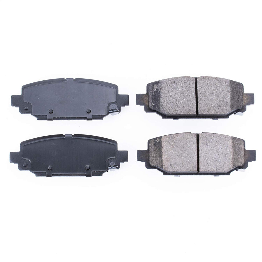 Z16 Evolution Power Stop Rear Ceramic Brake Pad Set For Jeep Wrangler 2018-2022 [Model Specific]