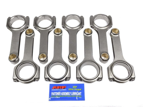 Eagle Specialty Products 6.125" CRS6125B3D Forged H-Beam Connecting Rod Set for Small Block Chevy