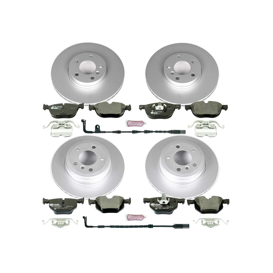 Euro-Stop Brake Kit Power Stop For BMW X5 2007-2010 Front & Rear [Model Specific]